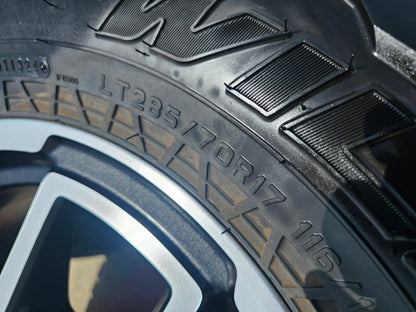 17" Jeep Wrangler Rubicon OEM wheels rims Gladiator tires A/T3 2025 NEW