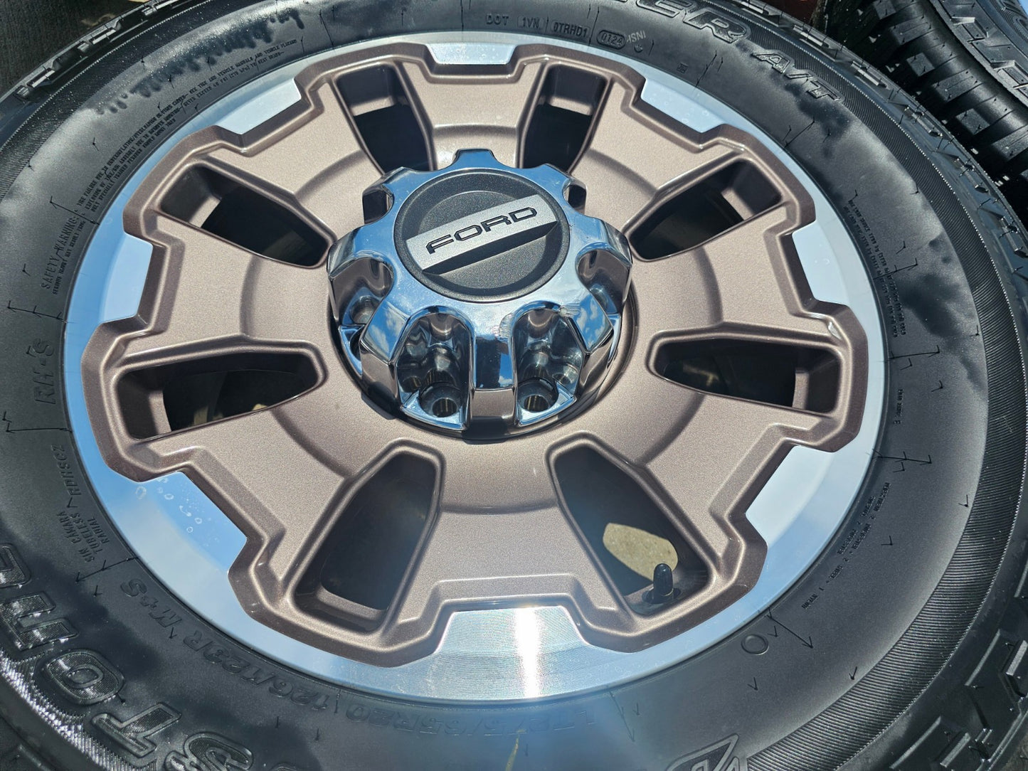 20" Ford F-250 F-350 OEM 10487 LIMITED KING RANCH tan wheels rims 2025 2026 NEW