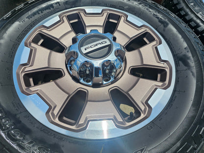 20" Ford F-250 F-350 OEM 10487 LIMITED KING RANCH tan wheels rims 2025 2026 NEW