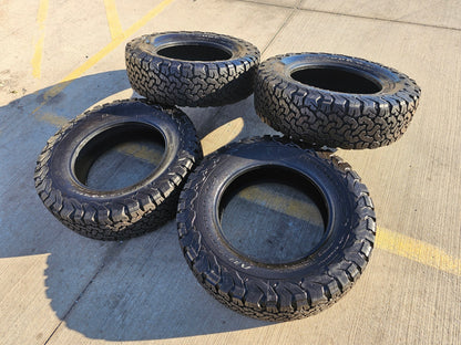 (4) 255/70/18 BFG KO2 A/T tires F-150 Sierra Tahoe Silverado NEW TAKE OFFS NEW