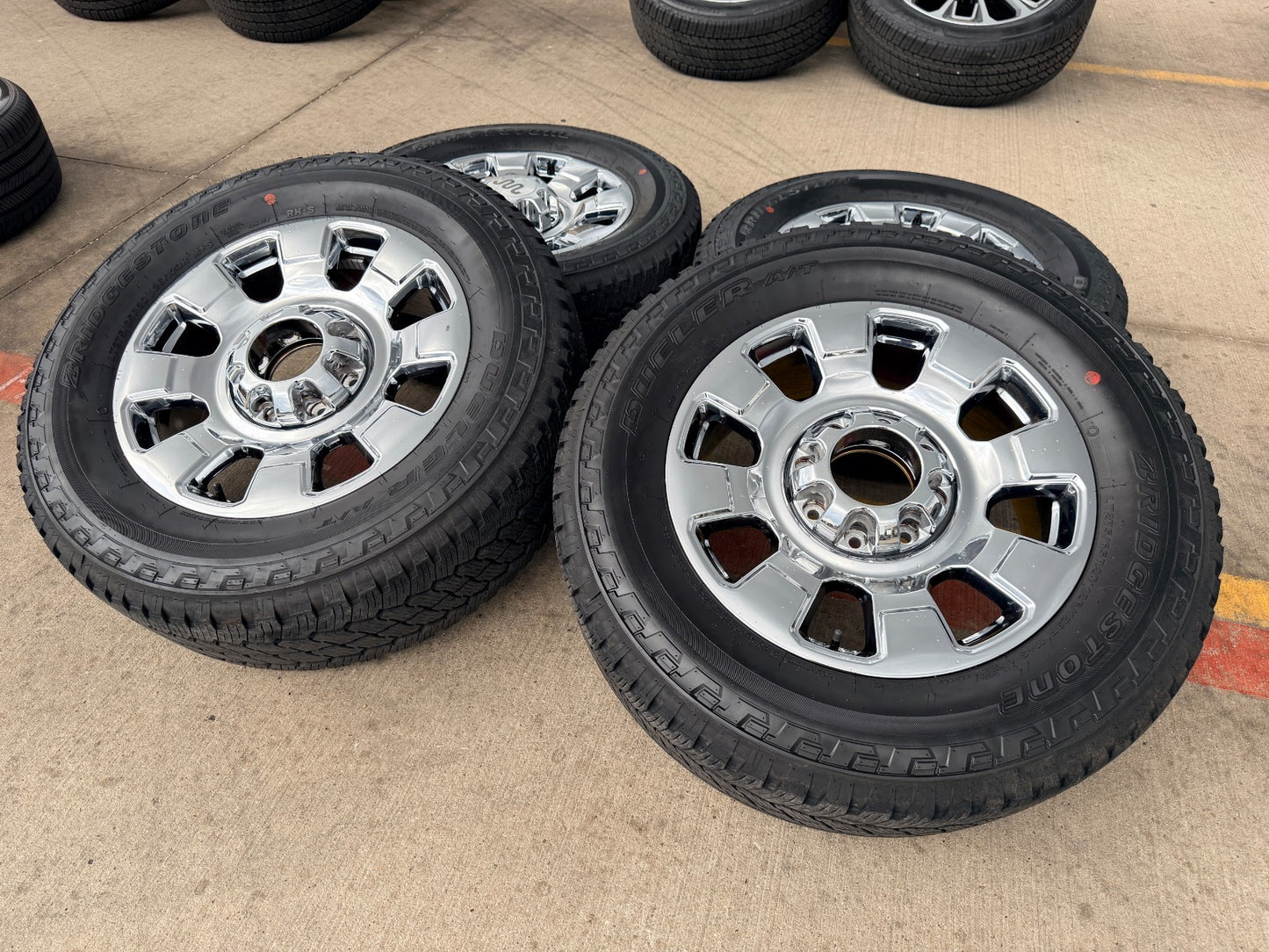 20" Ford F-250 F-350 OEM 10295 25085 10552 chrome Lariat KING RANCH wheels rims