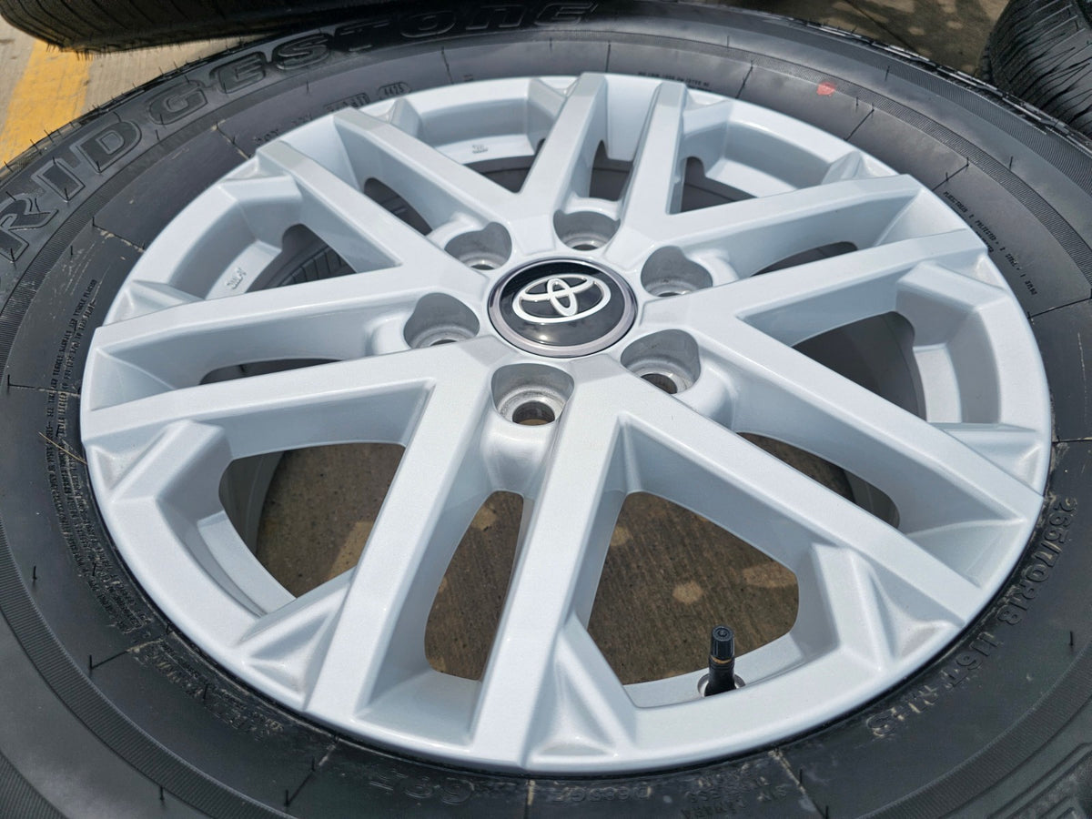18" Toyota Tundra Sequoia TRD OEM 75281 wheels rims LX600 BRIDGESTONE SET NEW