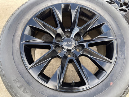 20" Chevy Tahoe Silverado OEM 5919 wheels rims GMC Yukon HANKOOK A/T2