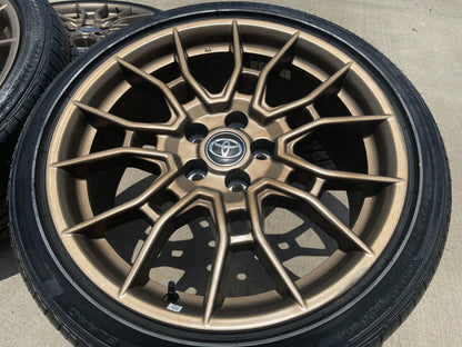 19" Toyota Camry OEM TRD Bronze wheels rims 75246 Avalon Lexus tires