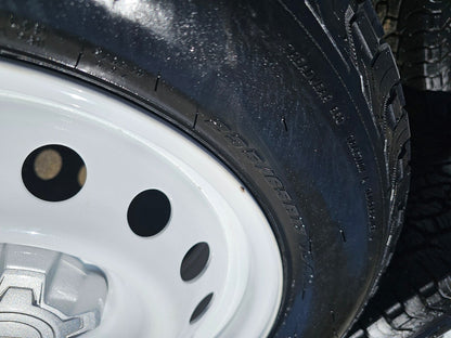 17" Ford Maverick Bronco Sport WHITE rims wheels 10415 OEM SET NEW BFG A/T