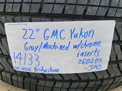22" GMC Yukon Chevy Tahoe Escalade OEM 14133 95486 wheels rims 2026 2027 NEW