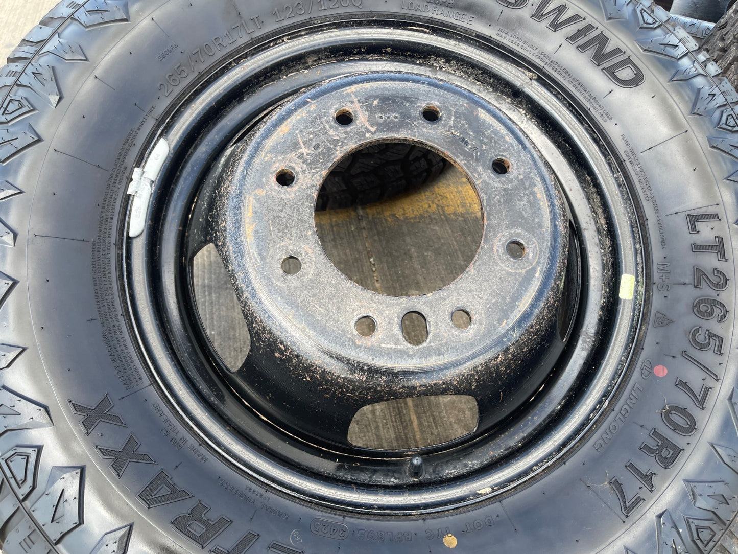 17" Dodge Ram 3500 Dually Laramie 8x200 wheels rims 2703 2704 OEM SET