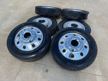 19.5" Ford F-450 Dually F-550 rims wheels RAM 4500 OEM 10x225 2026 2027 SET NEW