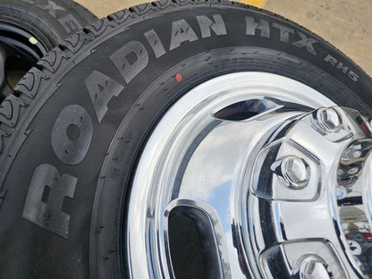 17" Dodge Ram 3500 Dually Laramie 8x200 wheels rims 2703 2704 OEM 2024 2025