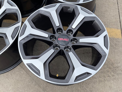 20" GMC Sierra AT4X Canyon Chevy Silverado OEM wheels rims 2024 2025 2026 NEW