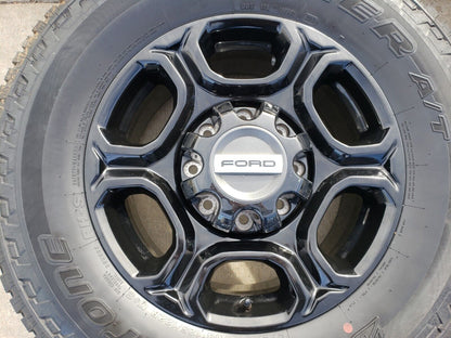 18" Ford F-250 F-350 Lariat FX-4 OEM black 10479 wheels rims 2022 2023 2024 2025
