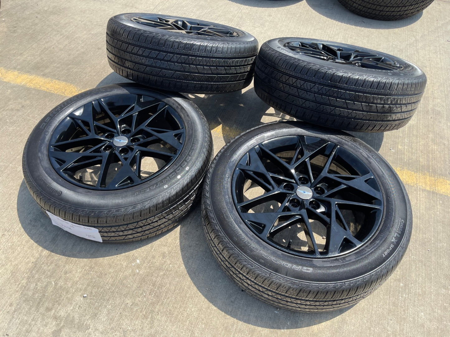 19" Hyundai Genesis GV70 GV80 GV90 OEM 71038 wheels rims 2022 2023 2024 2025 SET