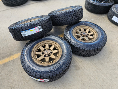 17" 4Runner Toyota Tacoma OEM BRONZE wheels rims FJ FALKEN WILDPEAK A/T4 NEW