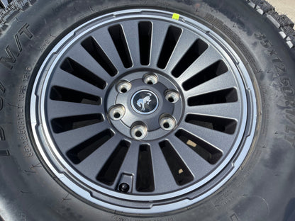 17" Ford Bronco HERITAGE Edition wheels rims 2024 2025 2026 tires 35"