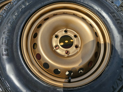 (5) 17" INEOS Grenadier OEM BRONZE wheels rims tires 2023 2024 2025 2026 NEW