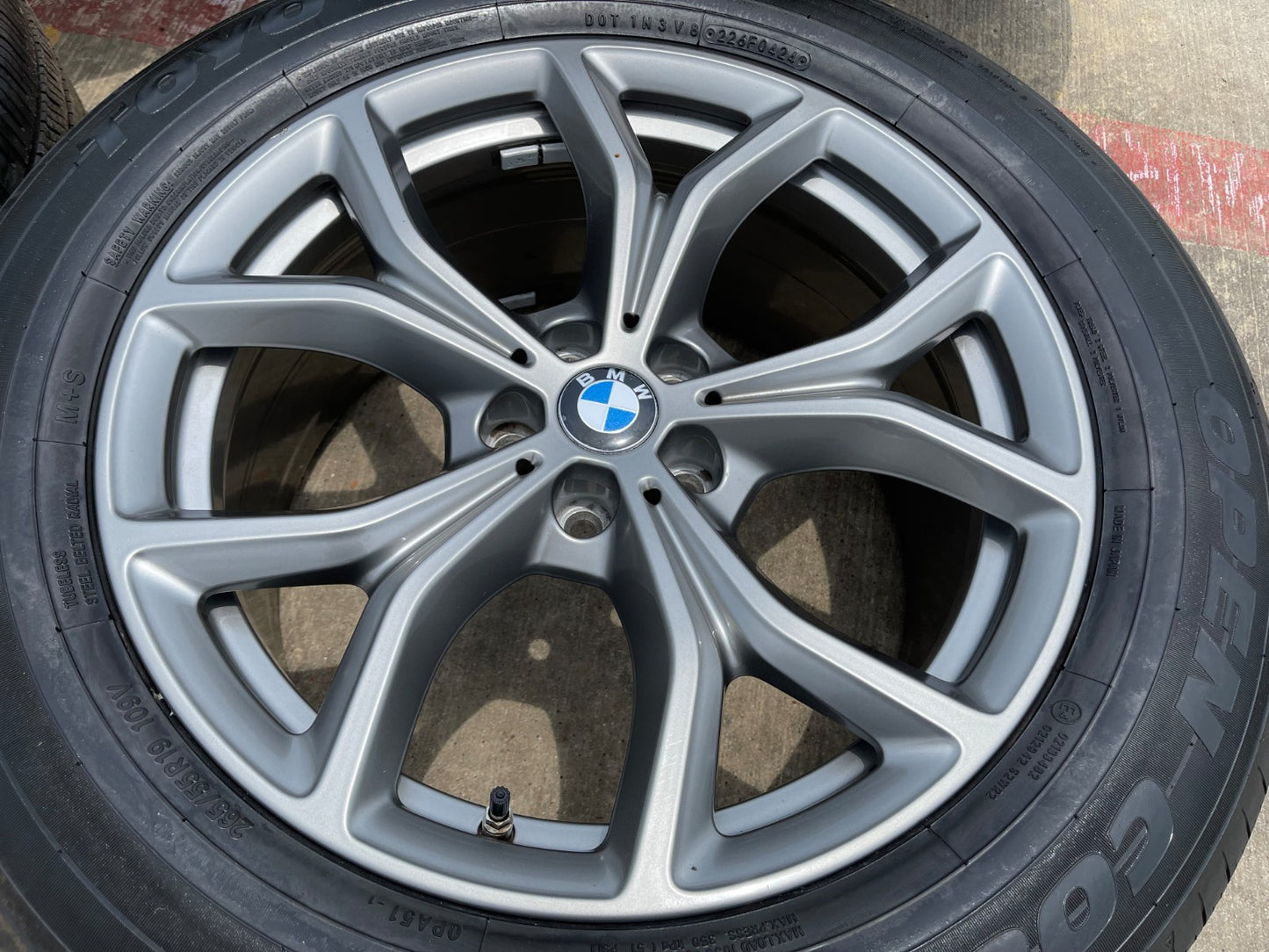 19" BMW X5 X6 X7 OEM 86458 Style 735 wheels rims SET FITS 2019-2027