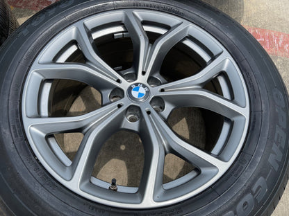 19" BMW X5 X6 X7 OEM 86458 Style 735 wheels rims SET FITS 2019-2027
