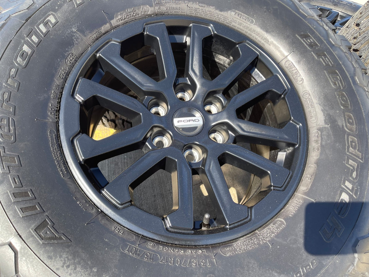 17" Ford F-150 Raptor OEM 10611 rims wheels Bronco SET 2026 2027 BFG 35"