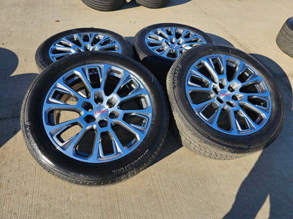 22" GMC Yukon Sierra DENALI OEM wheels rims Tahoe 2023 2024 2025 2026 NEW