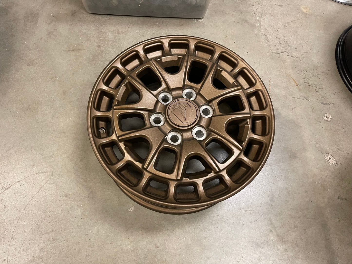 18" Toyota Tundra TRD OEM BRONZE T Force wheel rim Sequoia 2024 2025 NEW