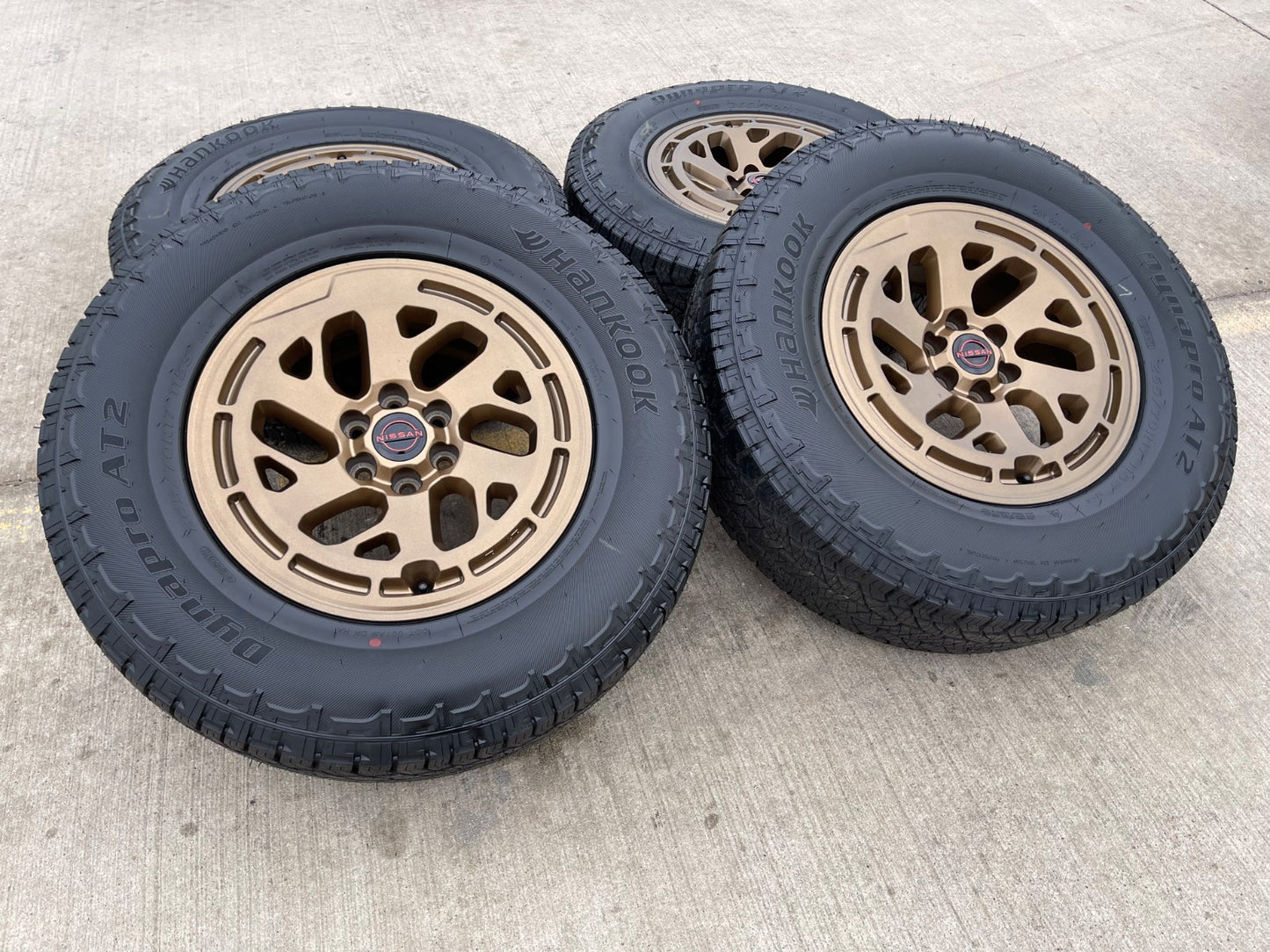 17" Nissan Frontier X-PRO OEM Desert Runner BRONZE wheels rims 2025 2026 NEW