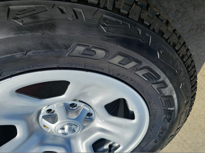 18" Dodge Ram 1500 OEM wheels rims tires BRIDGESTONE DUELER A/T NEW