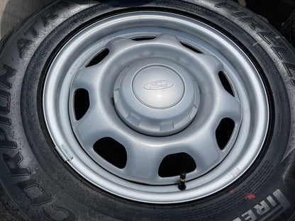 17" Ford F-150 OEM rims wheels 3857 tires steel 2024 2025 2026 PIRELLI A/T NEW