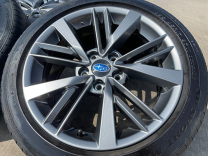 17" Subaru Impreza WRX STI OEM 68895 wheels rims Legacy Forester Outback