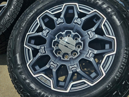 22" Hummer EV HEV 2500 OEM 8x165 14094 wheels rims 2022 2023 2024 2025 2026 NEW