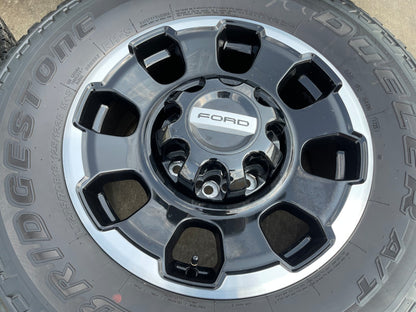 18" Ford F-250 F-350 OEM TREMOR rims wheels 10482 SET tires BRIDGESTONE A/T