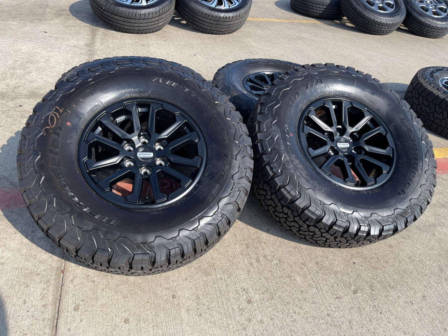 17" Ford F-150 Raptor OEM 10611 rims wheels Bronco 2024 2025 2026 2027 BFG NEW