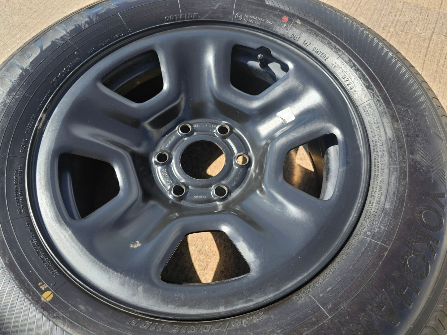 18" Ram 1500 OEM stock wheel rim tire 2020 2021 2022 2023 2024 2025 NEW