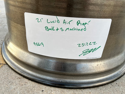 21" 21x9.5 Lucid Air OEM 95619 Grand Touring wheel rim REAR 2023 2024 2025 2026