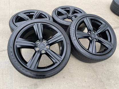 19" Honda Accord OEM Black Sport wheels rims 60307 190340 Civic 2023 2024 2025