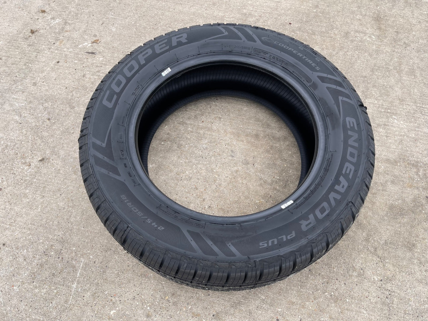 (1) 245/60/18 Cooper Endeavor Plus tire 245/60r18 105H M+S NEW