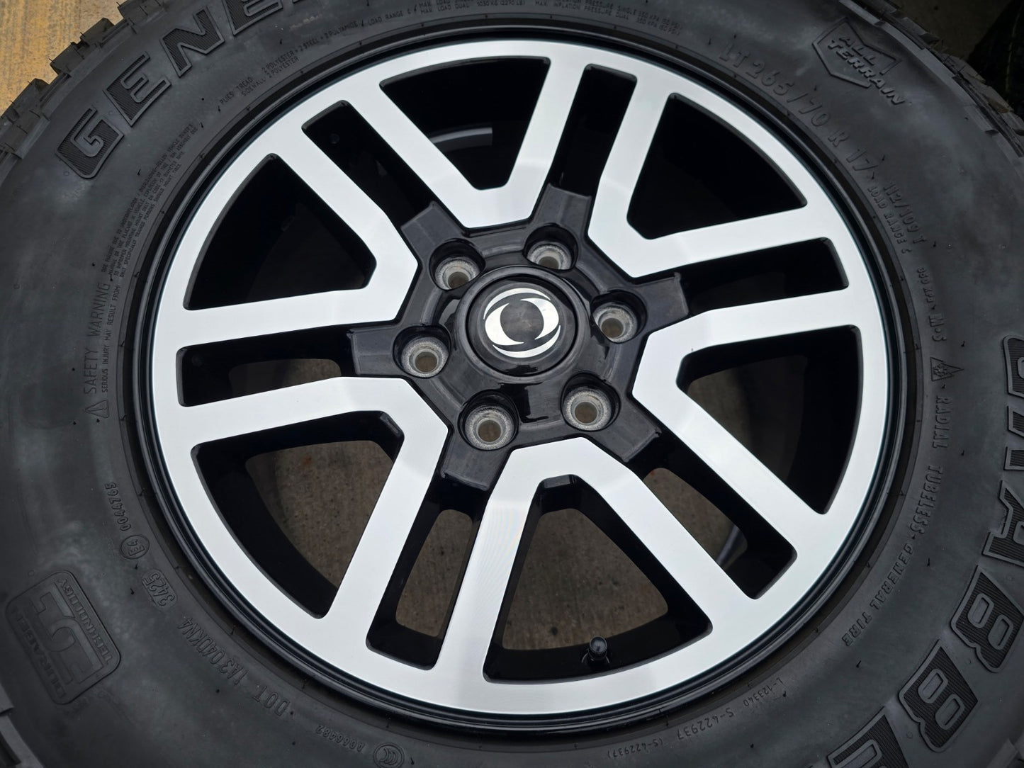17" INEOS Grenadier OEM 8775 black wheels rims 2023 2024 2025 2026 GENERAL NEW