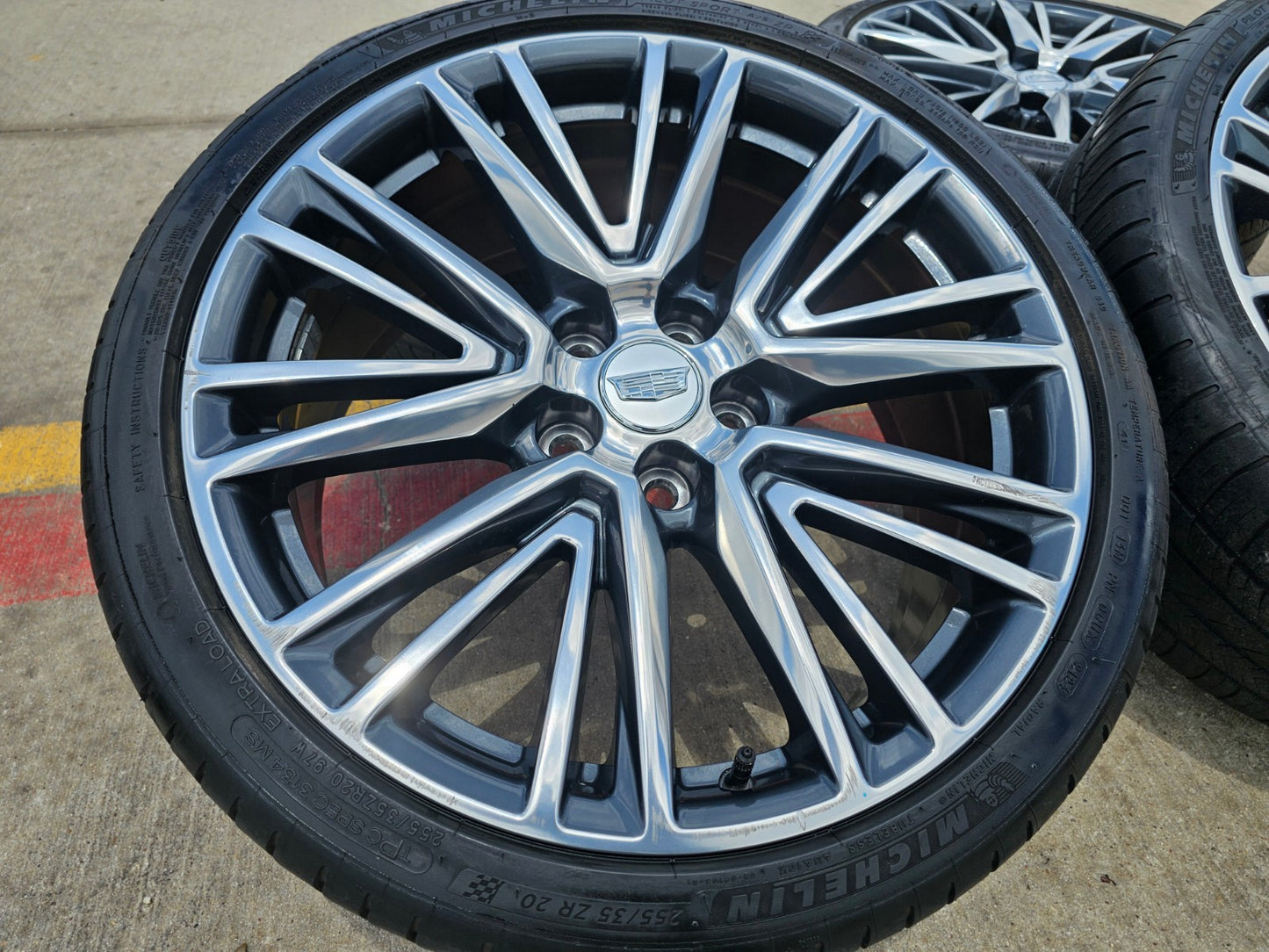 20" Cadillac CT5 CT5-V Platinum OEM 4843 wheels rims 2022 2023 2024 2025 2026