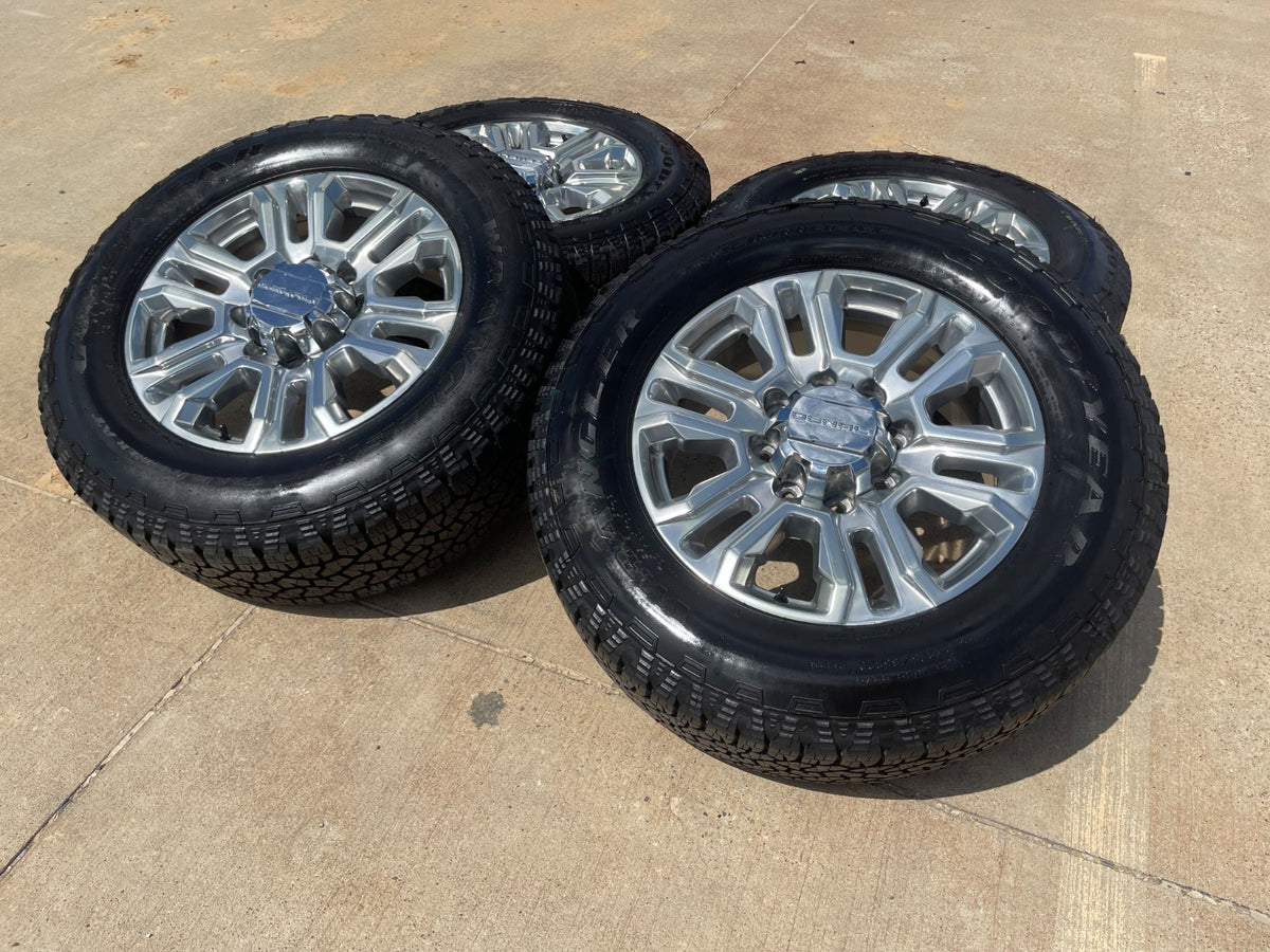 20" GMC Sierra DENALI 2500 3500 OEM 5957 wheels rims 2024 2025 2026 2027 SET NEW