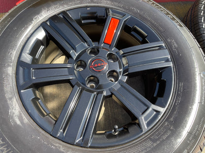17" Nissan Rogue OEM Rock Creek wheels rims SET Pathfinder Murano MICHELIN NEW