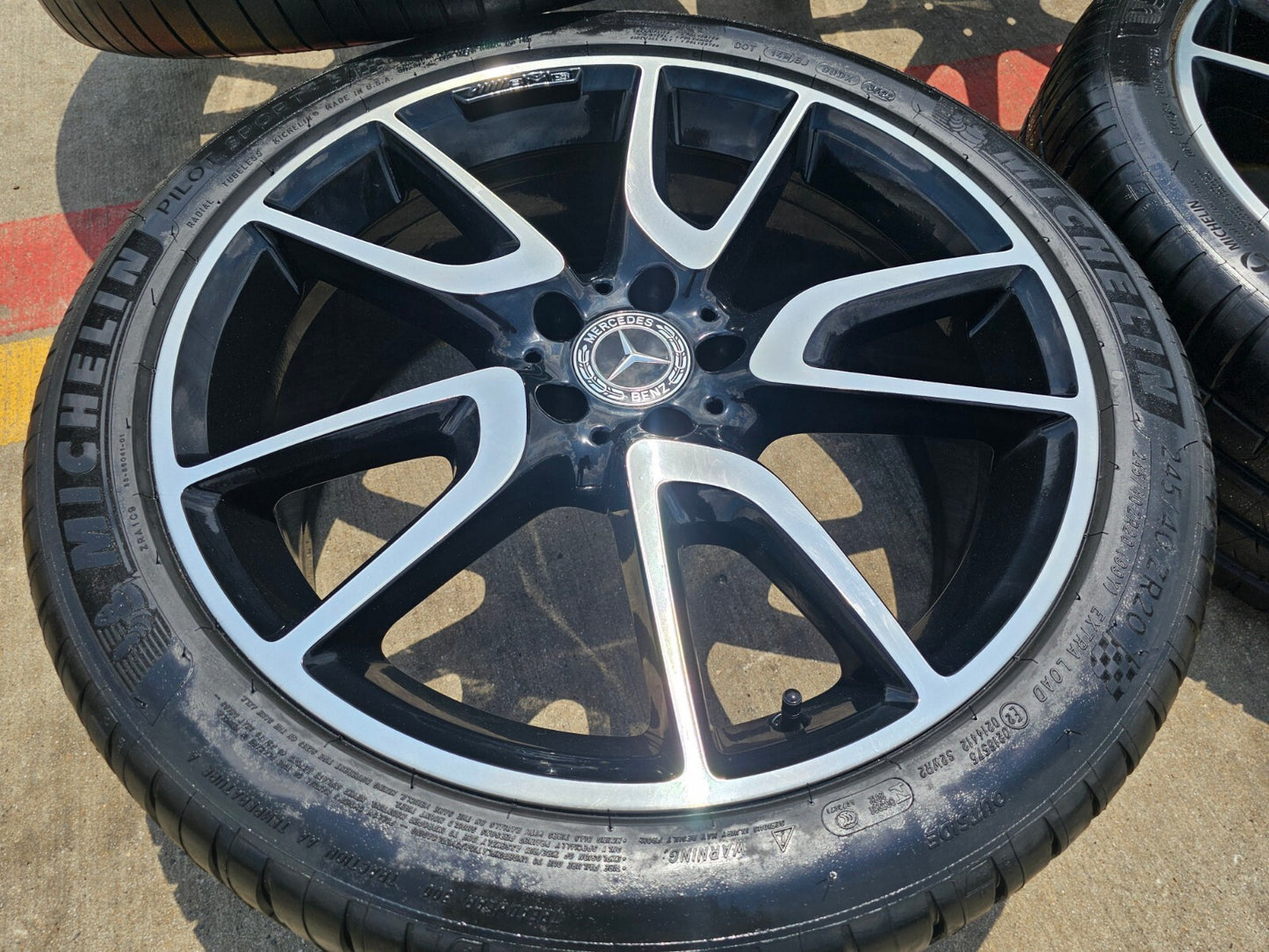 20" Mercedes E43 E53 E400 AMG S580 S65 S63 OEM 85543 85544 wheels rims