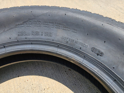 (1) 205/75/15 HI-RUN H-180 tire ST 205/75R15 LT 6 ply LR C 101M trailer NEW