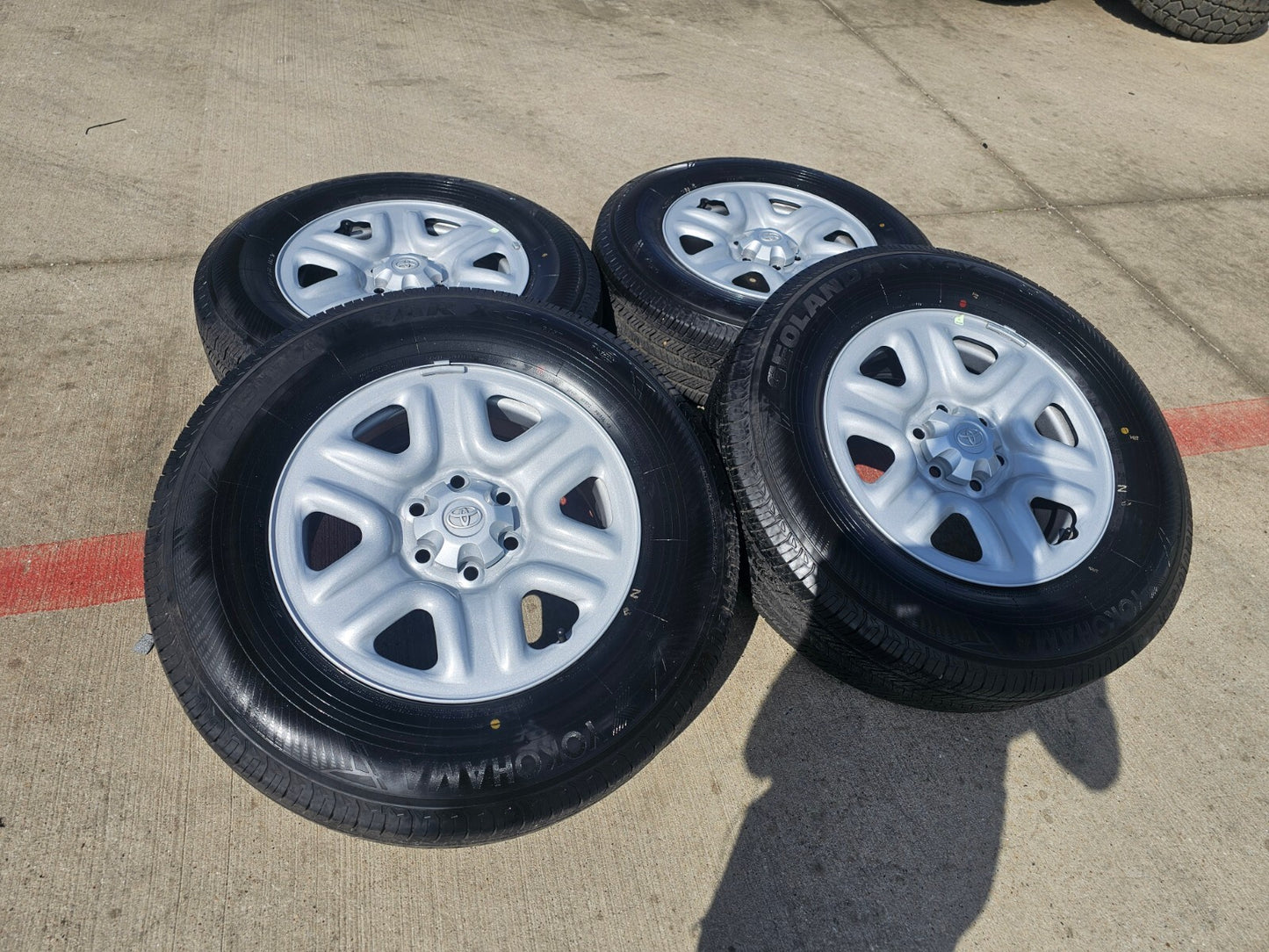 18" Toyota Tundra TSS TRD OEM 99083 75275 wheels rims Sequoia LX600 2025 NEW