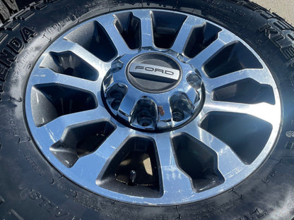 18" Ford F-250 F-350 OEM TREMOR FX-4 rims wheels 10289 tires KENDA R/T 33" NEW