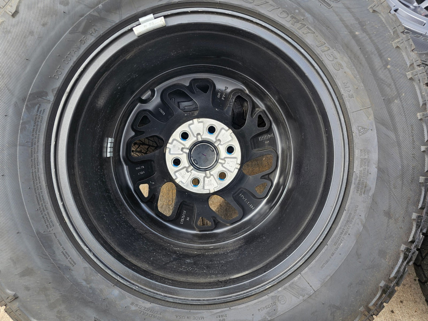 17" Nissan Frontier X-PRO OEM Desert Runner wheels rims tires 2024 2025 2026 NEW