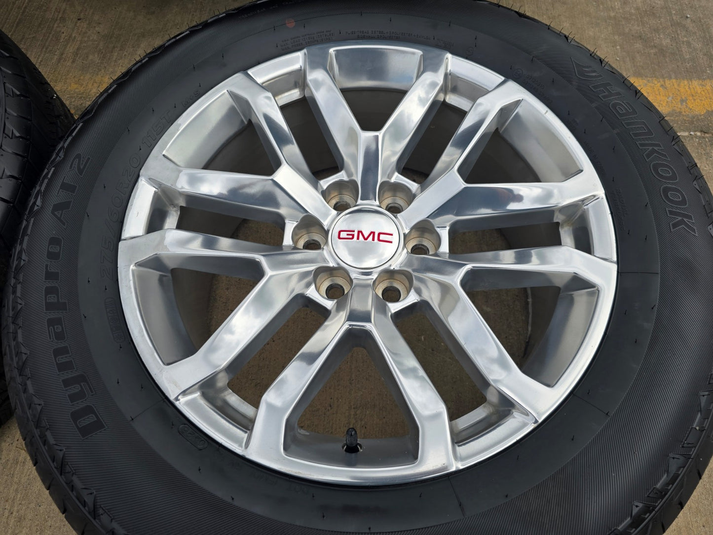 NEW 20" GMC Sierra Yukon AT4 Tahoe OEM wheels rims SET Rim #5924 Fits 1999-2027