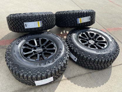 17" Ford F-150 Raptor OEM 10611 rims wheels Bronco 2025 2026 NEW GOODYEAR 33"