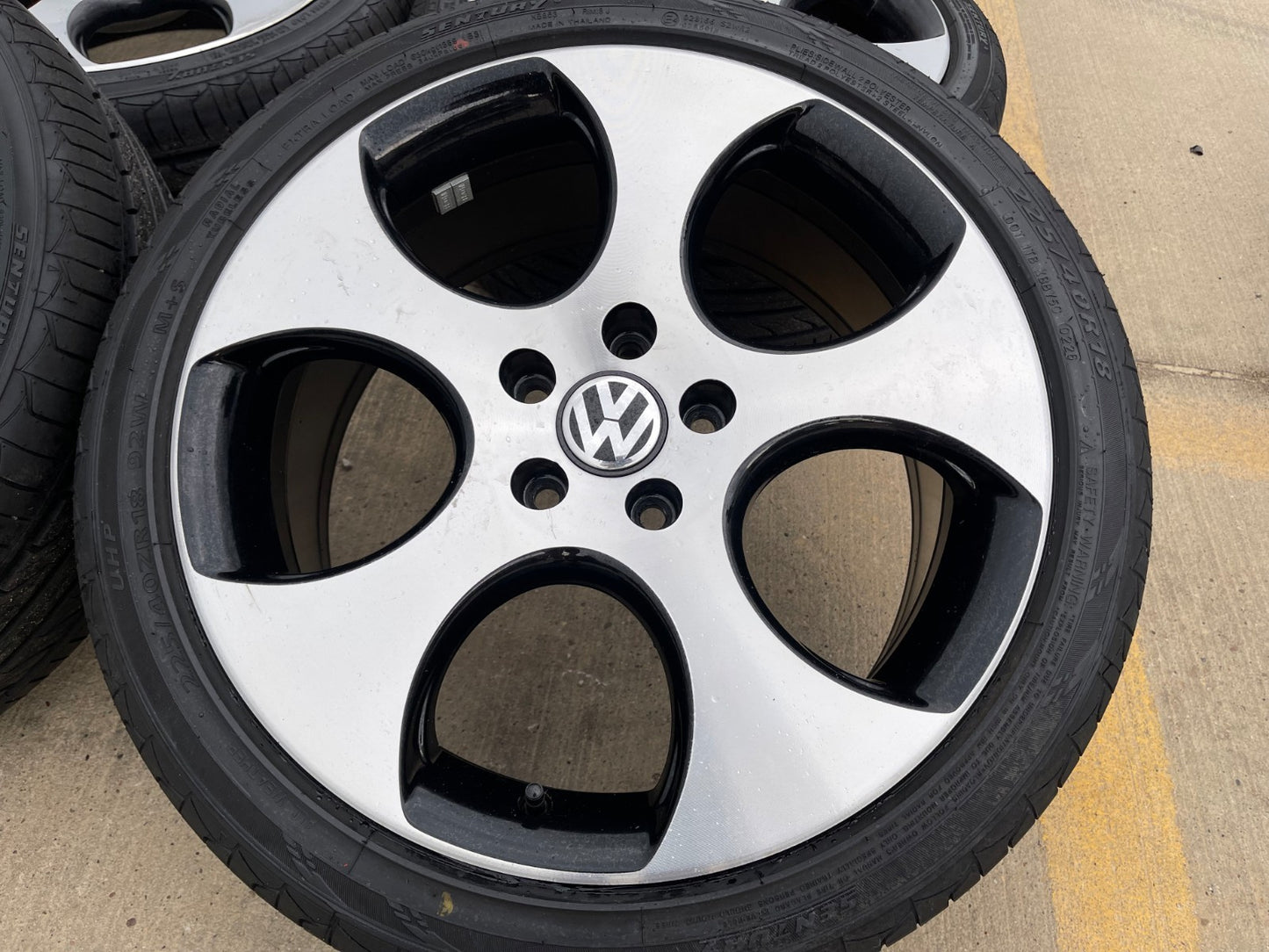 18" VW Golf GTI Beetle OEM wheels rims 69822 Jetta Passat Audi A3 A4 A5 SET
