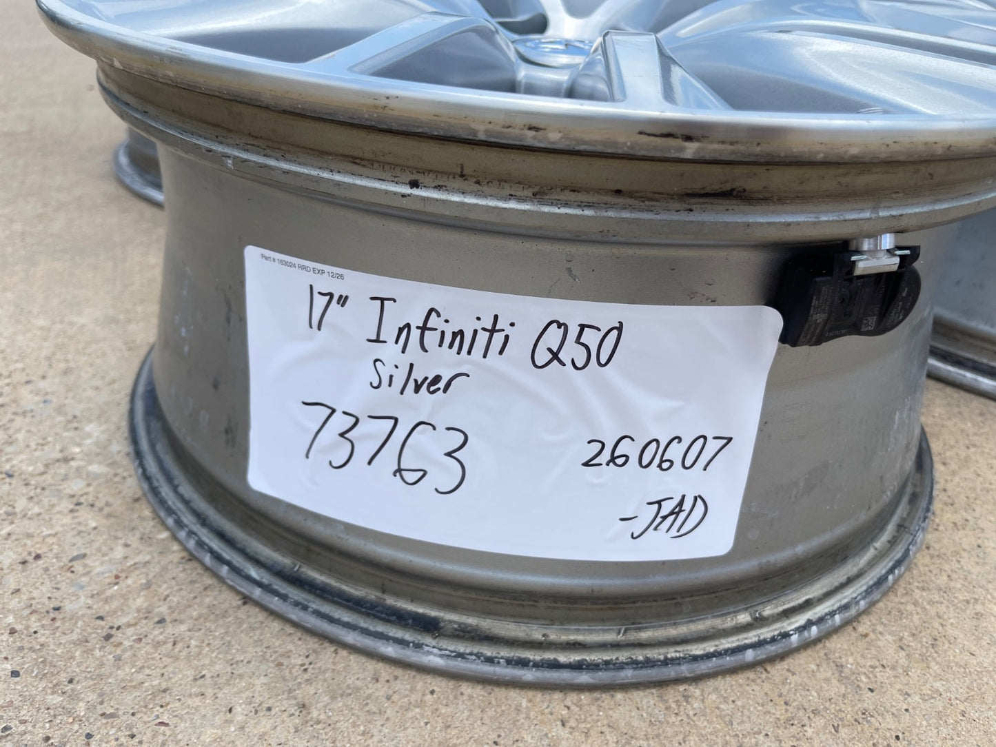17" Infiniti Q50 G37 OEM 73763 73784 wheels rims SET Nissan Altima Maxima