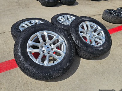 18" Chevy Silverado Suburban Tahoe OEM 14091 wheels rims GMC SET GOODYEAR