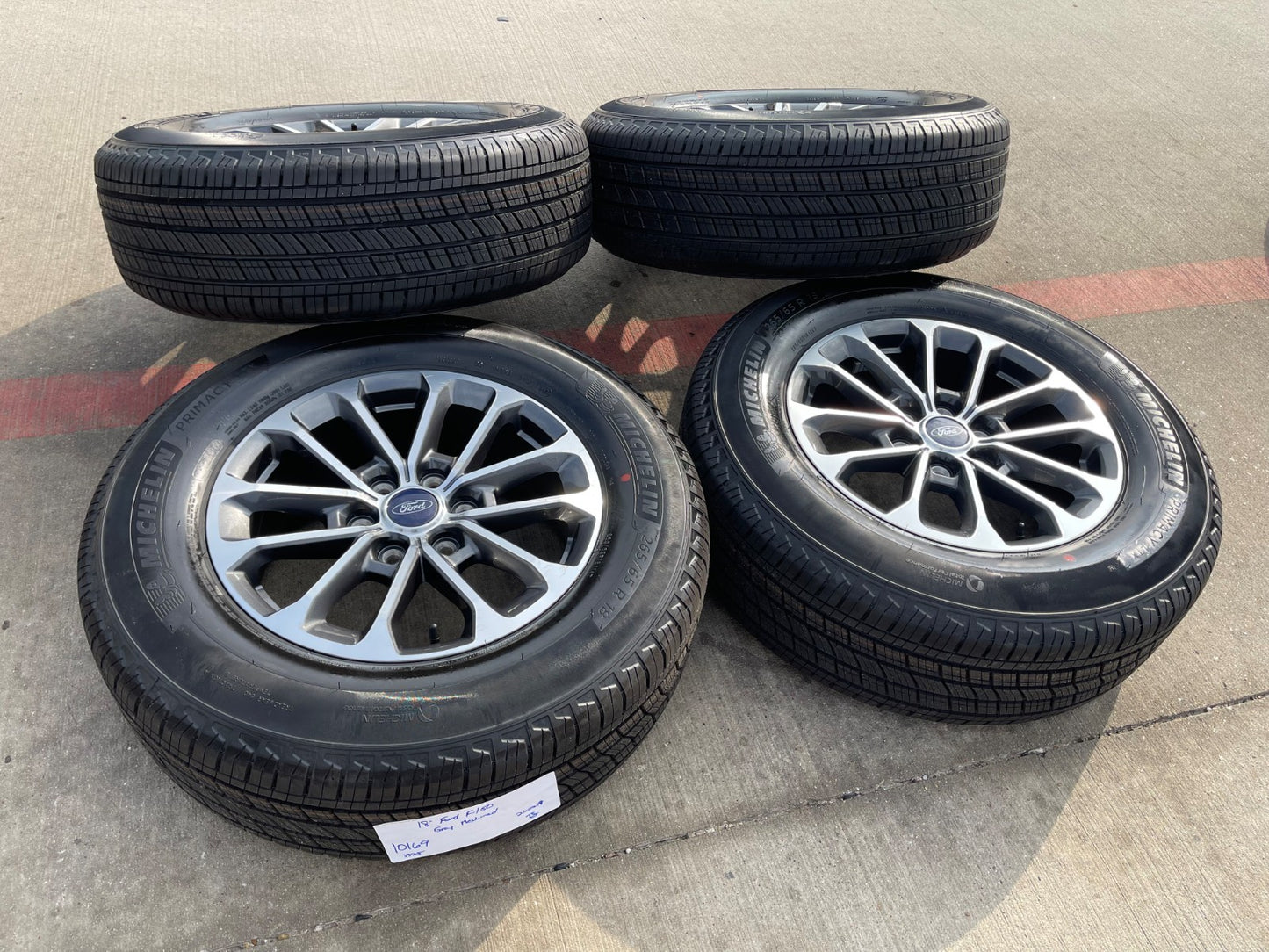 18" Ford F-150 Lariat OEM rims wheel 10169 tires Expedition MICHELIN NEW